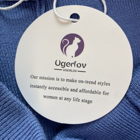 NWT Ugerlov Tapered Pleated Knit Pants. Small. High Waisted Pockets. Super Soft! - Picture 11 of 16